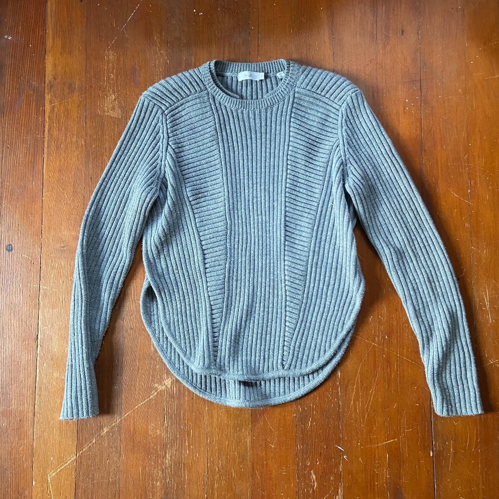 A.L.C. Grey Knit Sweater